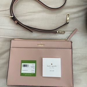 Kate Spade pale pink crossbody